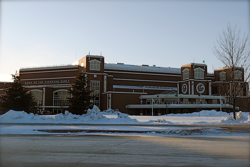 The Ralph Engelstad Arena exterior