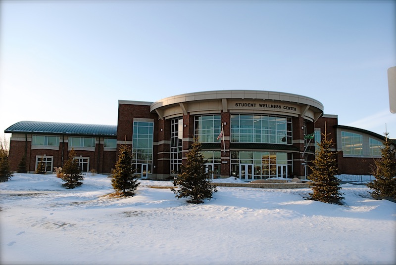 The University of North Dakota Wellness Center exterior